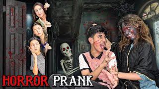 Scary Horror Prank On My Cousin‍️|Ro Ro Kar Bura Haal Hogia|Sistrology