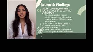 Research Study Presentation: Outdoor Education