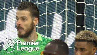 David de Gea denies two Sarr penalties to save Manchester United | Premier League | NBC Sports