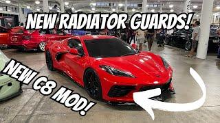 Radiator guards for the C8 corvette! Install guide. 2020-2024 Why weren’t these stock?