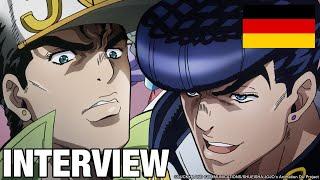 JoJo Part 4 - Interview mit deutschem Josuke und Synchronregisseur