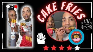 GOLD BELLY CAKE FRIES FOOD REVIEW | COUPLES EDITION