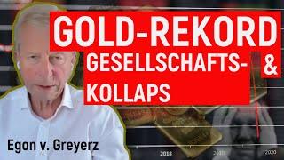  Egon von Greyerz interview: Gold record and social collapse  #gold #silver #crash