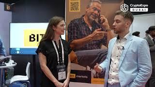 Interview of BITMARKETS at Crypto Expo Dubai 2023