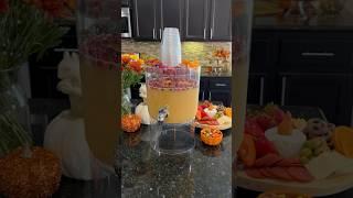 Here’s a simple, festive holiday punch! like, follow, and share for more holiday inspo! #fall