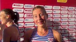 "To come in the top 10 is absolutely amazing" | Kate Axford on her Euro XC debut for Great Britain