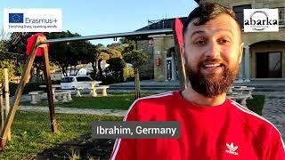 ABARKA ONGD - #Erasmusplus #Youthexchange #Zumba - Ibrahim (Germany)