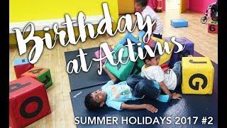 Vlogust Day 1 | Birthday Party at Activus Soft Play | Summer Holidays 2017