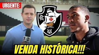 NOTÍCIA FRESCA! GRANA PARA SALVAR O ANO! NOTÍCIAS DO VASCO HOJE