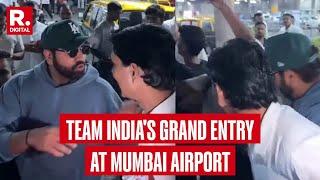 Watch: Fans Give Rohit Sharma & Gautam Gambhir A Grand Welcome | Champions Trophy 2025