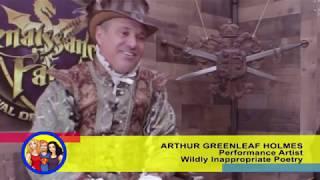 The Wildly Inappropriate Poetry of Arthur Greenleaf Holmes: an interview on the Hangin With Web Show