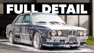 BMW M535i (E28) - Wash, Polish & Coating