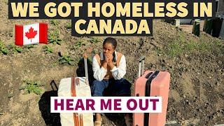 CHAOTIC NEW LIFE IN CANADA AFTER LEAVING THE UK | WE LEFT OUR AIR BnB AND BECAME HOMELESS