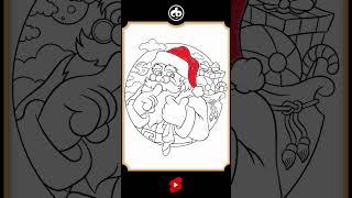 Santa Claus Drawing Preview