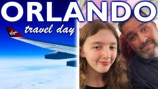 Orlando Florida Travel Day Vlog | Virgin Atlantic MANCHESTER - MCO | Disney World & Coronado Springs