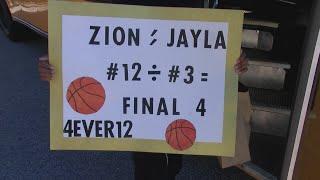 Washington-Wilkes girls basketball team honors teammate's late grandmother the week of first final f