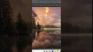 How to create matte painting background using Adobe Photoshop?