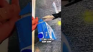 đừng bao giở mở hộp sữa như người đàn ông này đã làm #shorts