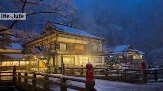 Es fühlt sich an wie ein Traum - das schönste in Japan - alte Architektur, heiße Quellen und Schnee