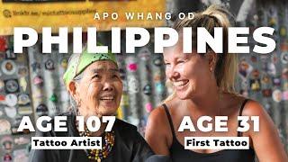 Philippines Travel - $5 Tattoo from Whang Od, The World's Oldest Tattoo Artist