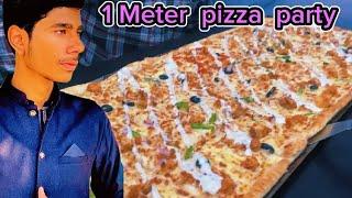 1 Meter pizza party| train pizza| party box