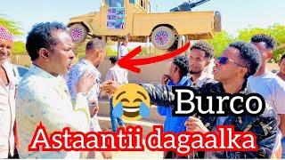 deg deg reer burco oo astaantii gaadhiga dagaalka si kulul uga hadlay