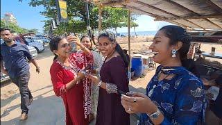 Kozhikode beach Promotion with |kick off | shop with beach vlog my|youtub channel |