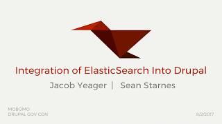 Integration of Elasticsearch into Drupal