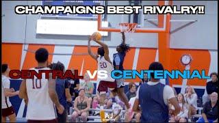 The Best Rivalry in Champaign! Centennial vs Central Summer League Game was Turnt like You'd Expect!