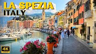 La Spezia, ITALY   Walking Tour 4K