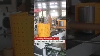 Automatic Spiral Kraft Paper Tube Winding Machine Argentine Customer Inspection