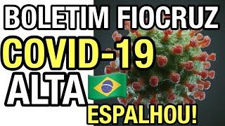 INFOGRIPE INDICA ALTA FORTE DE COVID-19 em 5 ESTADOS DO BRASIL 