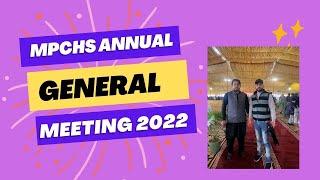 MPCHS Annual General Meeting (AGM) in December 2022.B-17 Multi Gardens Block-G.