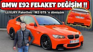 BMW e92 330d inanılmaz MODİFİYE | M3 GTS Yaptık - Kaderi değişti !!