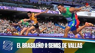 Rafael Pereira, de Brasil, a semifinales de 110 M Vallas masculino | Juegos Olímpicos París 2024