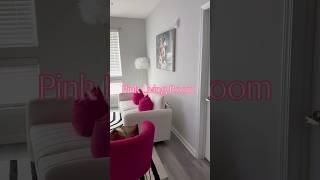 Pink Living Room Decor #shorts #apartment