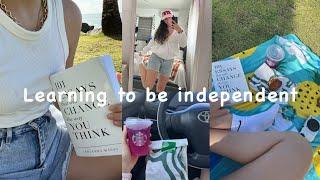 How to be independent VLOG:motivation to be independent, gym, grwm, Starbucks, reading