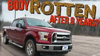 How are aluminum ford trucks handling the salt belt and winter climate? 250000km, never undercoated.