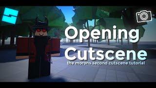 How to make an Opening Cutscene in Roblox Studio