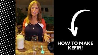 Making Kefir with Dr Marlene Siegel