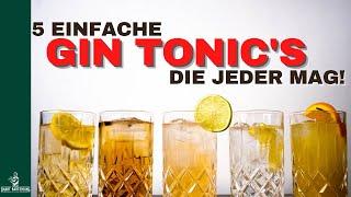 5 Gin Tonic Variationen!  (Schnell + Einfach)