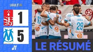 Brest - Marseille | 1-5 | Le Résumé | Ligue 1 2024-25