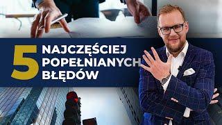 Spółka za granicą. 5 najczęściej popełnianych błędów