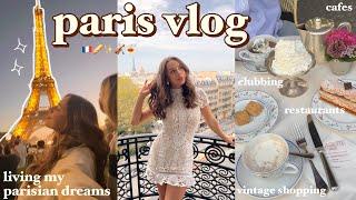 PARIS VLOG  everything i did in a week! aesthetic cafes, vintage shopping, eiffel tower etc