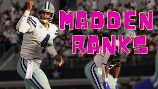 MADDEN RANKS: DALLAS COWBOYS DISCUSSION