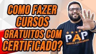 CURSOS ONLINE GRATUITOS COM CERTIFICADO?