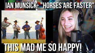 First REACTION to Ian Munsick "Horses are faster"