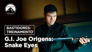 G.I. Joe Origens: Snake Eyes I Bastidores: Treinamento | Paramount Pictures Brasil