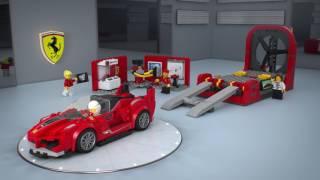 Lego 75882 | Ferrari FXX K and Development Center | 3D Product Review