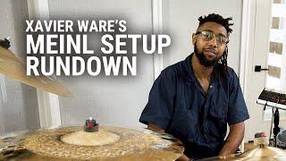 Meinl Cymbals - Xavier Ware's Setup Rundown